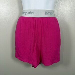 *NEW Tommy John Womens Second Skin Sleep Shorts With Pockets Size Medium
